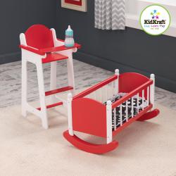 KidKraft Nábytkový set pro panenky RED DARLING