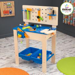 KidKraft Opravářský stůl s nářadím DELUXE