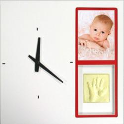 KidZZcast My First Clock - White
