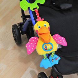 K´s Kids Hladový pelikán s úchytem na kočárek