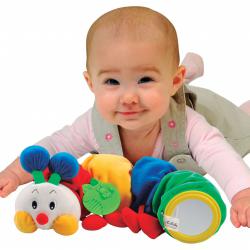 K´s Kids Stonožka s kousátkem na prořezávání prvních zoubků, 48 cm dlouhá