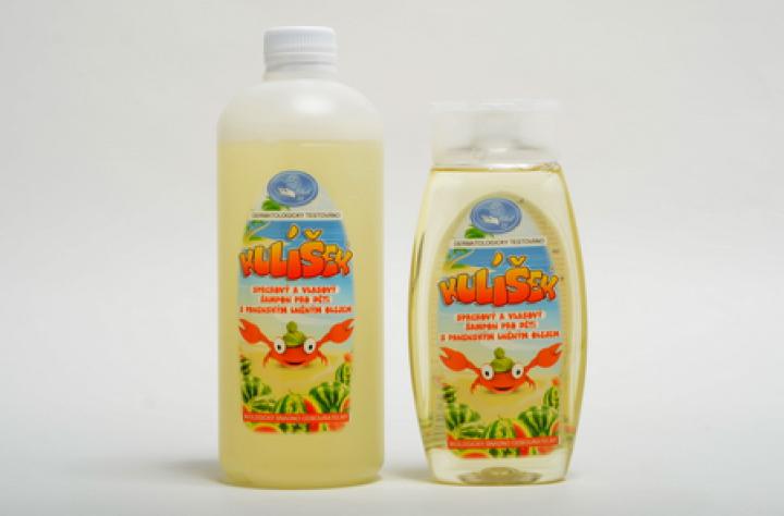 KULÍŠEK - S sprchový a vlasový šampon pro děti