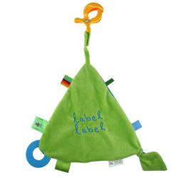 Label-Label Kousátko s klipem zelené