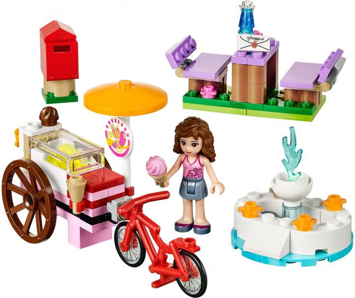 Lego Friends 41030 Olivia a zmrzlinářské kolo