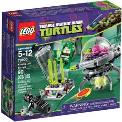 Lego Ninja 79100 Únik z Krangovy laboratoře