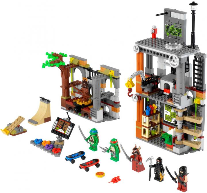 Lego Ninja 79103 Želví vpád do doupěte