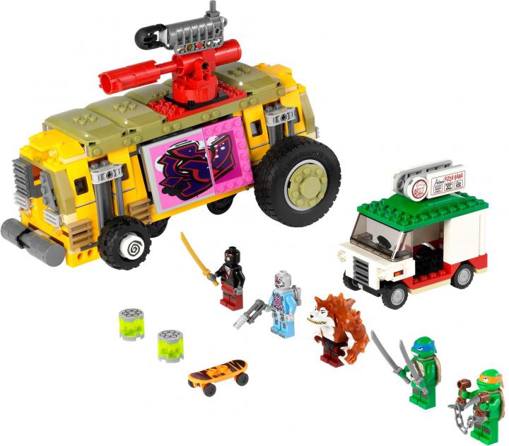 Lego Ninja 79104 Želví pouliční honička