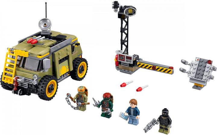 Lego Ninja 79115 Zničení želví dodávky