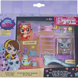 Littlest Pet Shop Zvířátko s doplňky do domečku Glamour pack