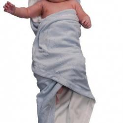 Lodger Osuška Bubbler Newborn Cotton, Mountain