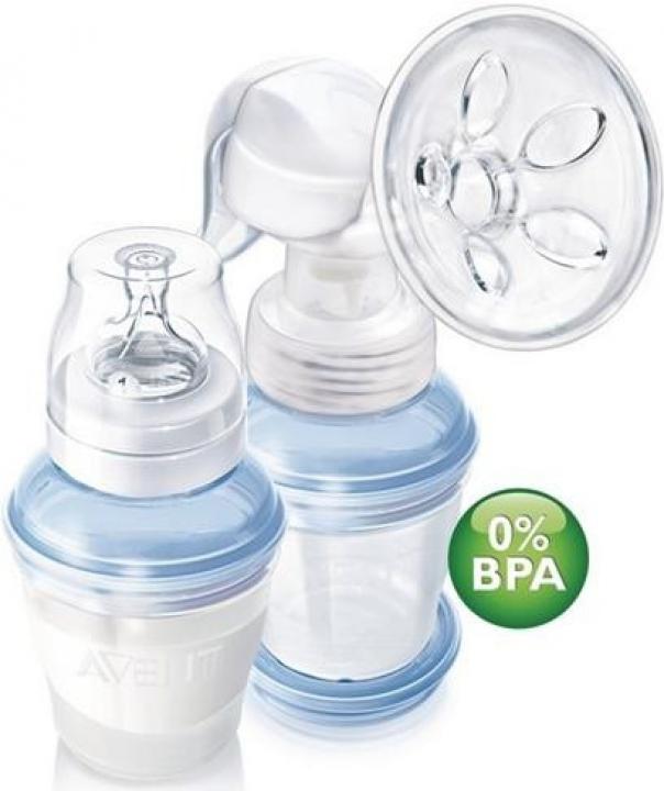 Manuální odsávačka bez BPA s VIA systémem PP 529019