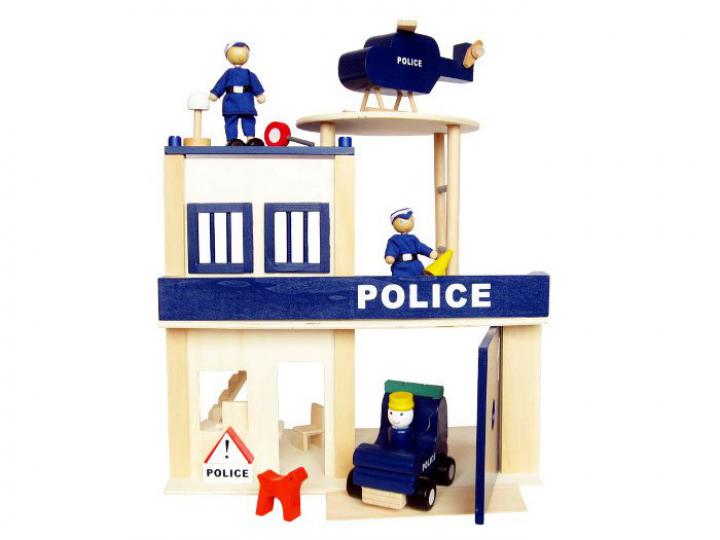 Marionette Policejní stanice, dřevěná