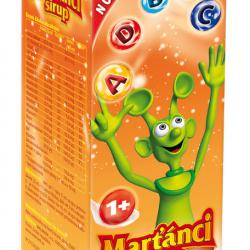 Marťánci sirup pomeranč