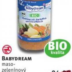 masozeleninový příkrm Zelenina s brambory a hovězím masem BIO (12m)