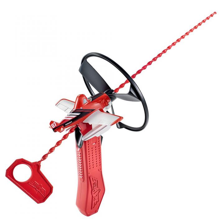 Mattel Letadlo s natahovacím lankem Dusty hasič