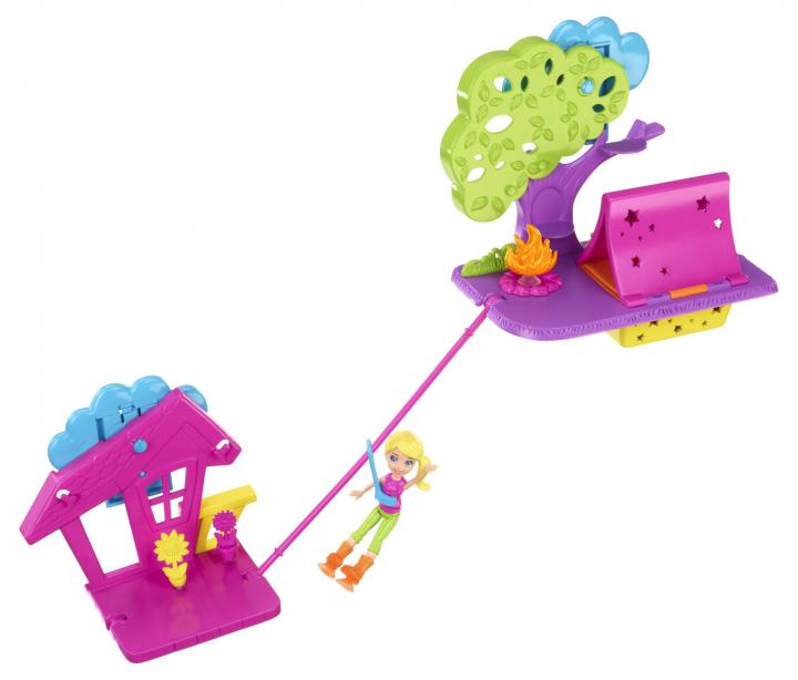 Mattel Polly Pocket Základní sada na zeď, Kemp