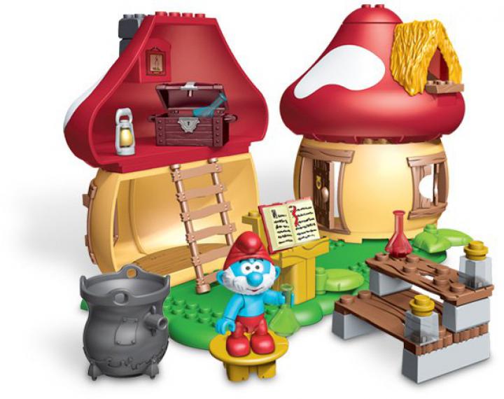 Megabloks Domeček Taťka Šmoula, 10752