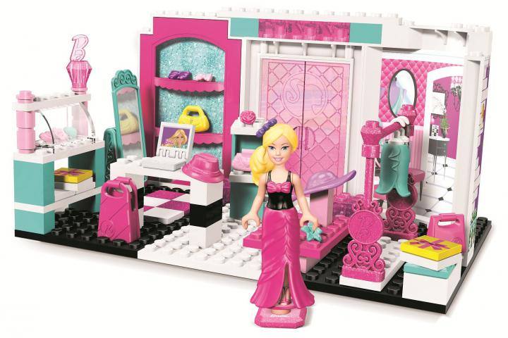 Megabloks Micro - Barbie a její módní butik