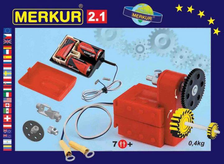 Merkur Stavebnice 2.1 Elektromotorek