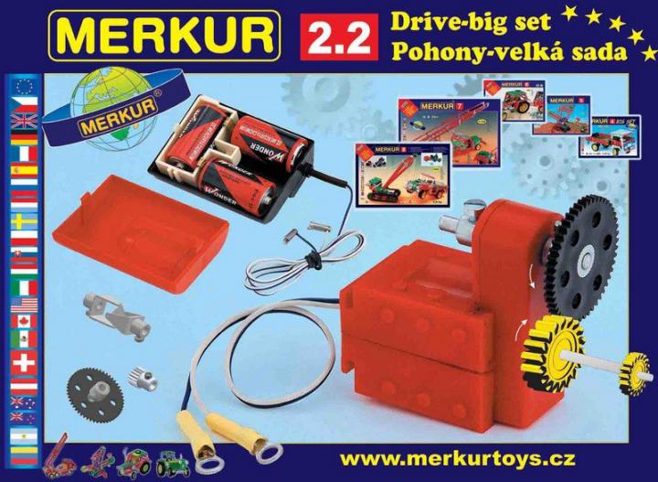 Merkur Stavebnice 2.2 Pohony a převody