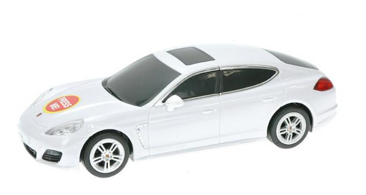 Mikro hračky Auto 1:26 Porsche Panamera GTS PB se světlem a zvukem bílá