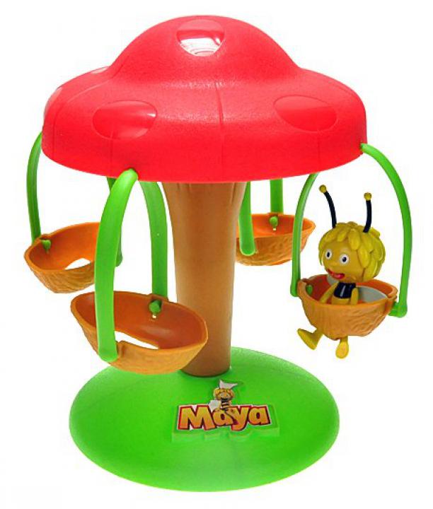 Mikro hračky Kolotoč Včelka Mája s doplňky a figurkou