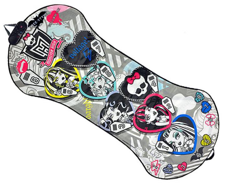 Mikro hračky Skákací panák Monster High se světlem a zvukem