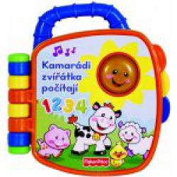 Mluvící mini knížka - Kamarádi zvířátka počítají