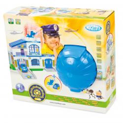 Mochtoys Policejní stanice s přilbou