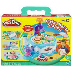 modelovací hmota Play-Doh - výroba dortů