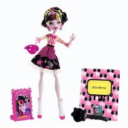 Monster High Příšerka Hodina kreslení Draculaura