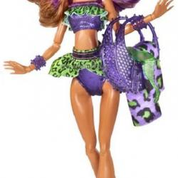 Monster High Příšerky v plavkách Clawdeen Wolf