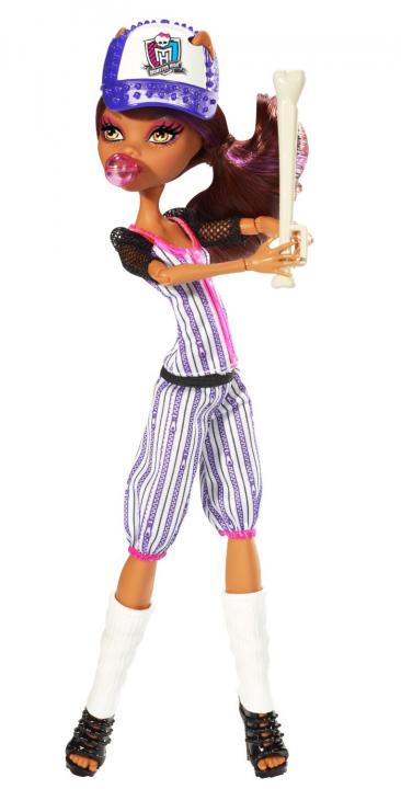 Monster High Sportovní příšerky Clawdeen Wolf