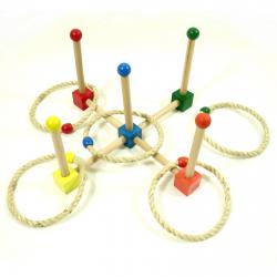 Montessori pomůcky Sloupky s kruhy