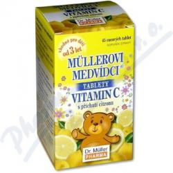 Müllerovi medvídci Vitamin C s příchutí citronu