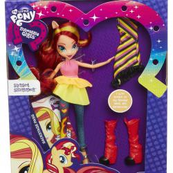 My Little Pony EG Panenka s módními doplňky Sunset Shimmer