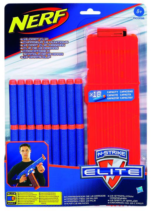 Nerf ELITE Náhradní šipky 18ks se zásobníkem