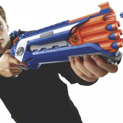Nerf ELITE Pistole střílí 2 šipky najednou