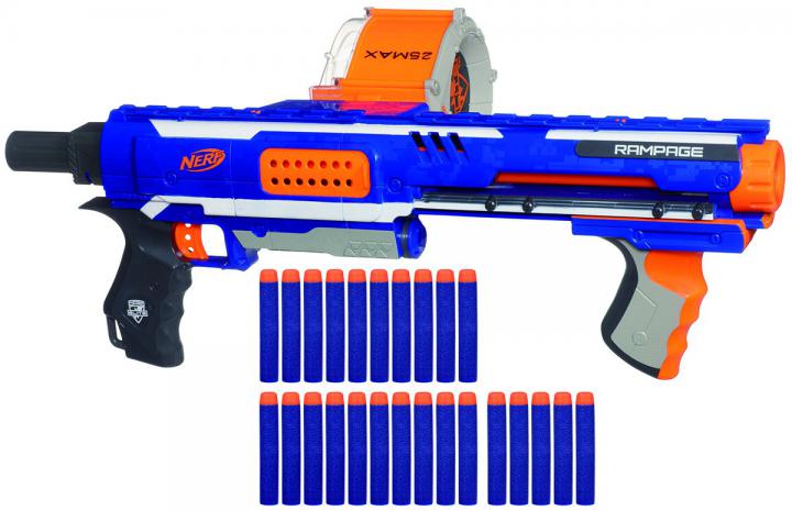 Nerf ELITE rozložitelná puška s bubnovým zásobníkem