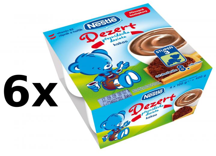 Nestlé Dezert Kakao - 6x (4x100g)
