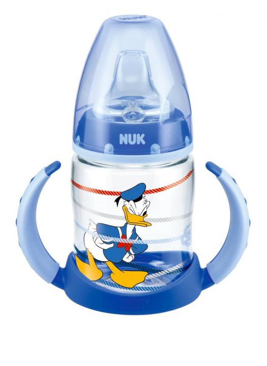 Nuk FC Láhev na učení Disney Donald, červená