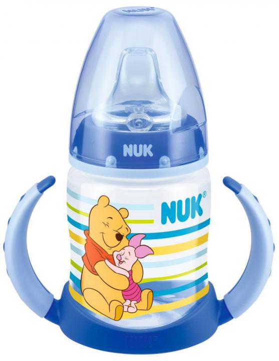 Nuk Lahvička na učení Medvídek Pú 150ml - Červená