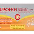 Nurofen pro děti 125mg 10 čípků