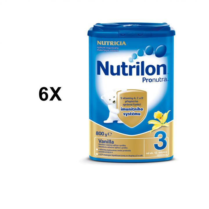 Nutrilon 3 Vanilla - 6 x 800g