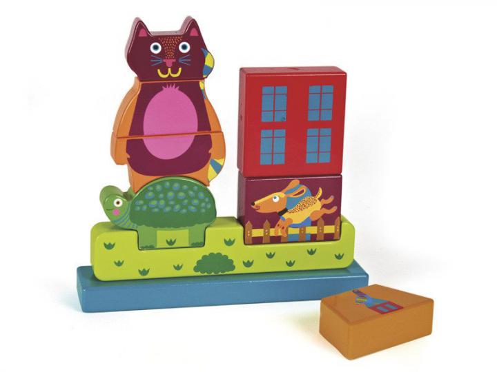 O-oops Magnetické puzzle kočka
