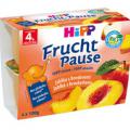 Ovocný příkrm Frucht Pause Jablka s broskvemi BIO