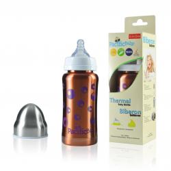 Pacific Baby Dětská termoláhev 200ml oranžová