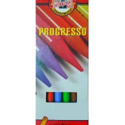 pastelky Progresso - 6 barev
