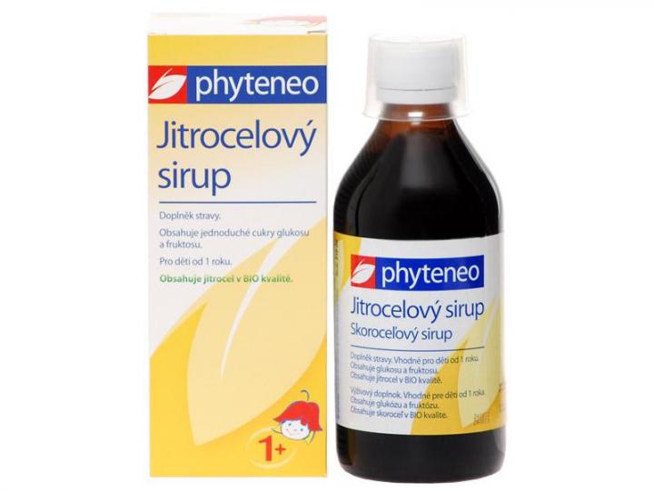 Phyteneo jitrocelový sirup