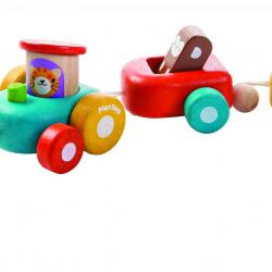 Plan Toys Šťastná lokomotiva